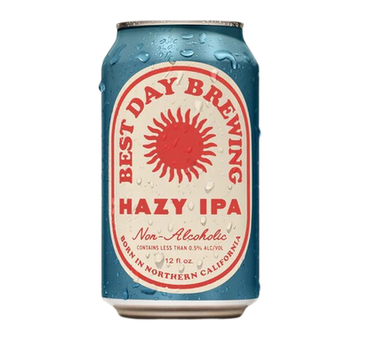 Can of Best Day Brewing Hazy IPA on a white background