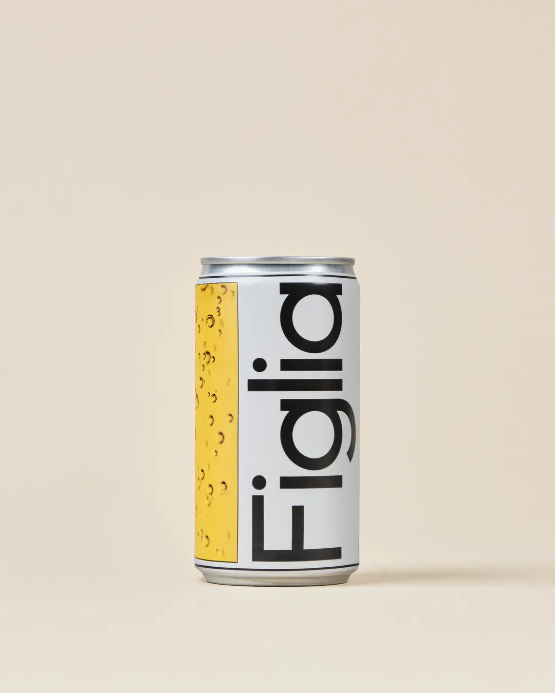 Can of Figlia on a beige background