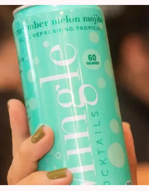 Mingle Cucumber Melon Mojito can