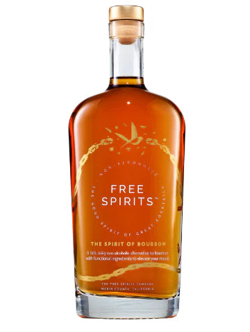 Bottle of Free Spirits Bourbon