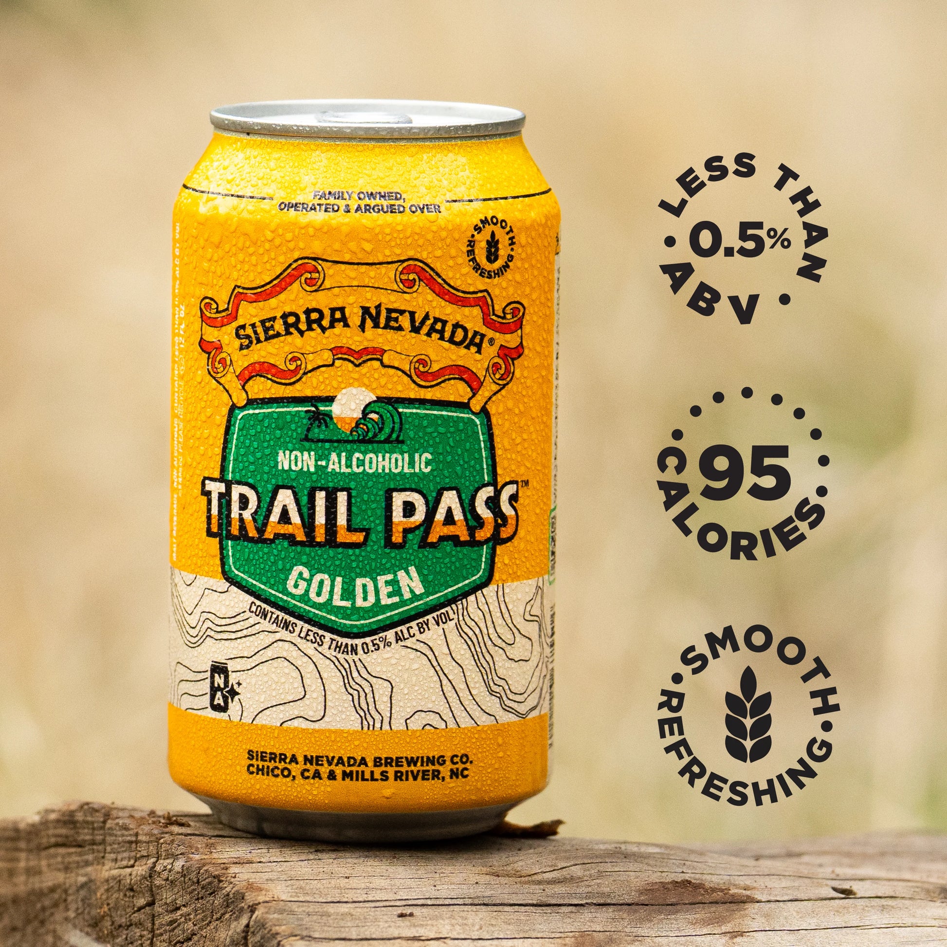 Trail Pass Golden Image
